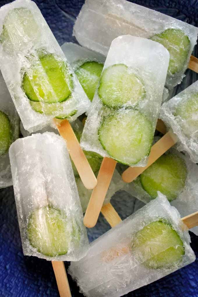 Gin and tonic popsicles by Port and Fin