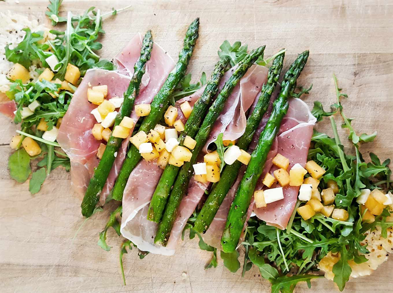 Prosciutto salad