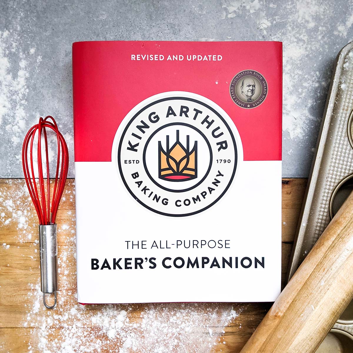 king arthur bakers companion book cover 