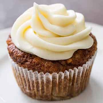 apple carrot cupcake by Simply Recipes