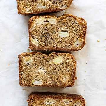 Chai spiced apple and walnut bread recipe by Floating Kitchen