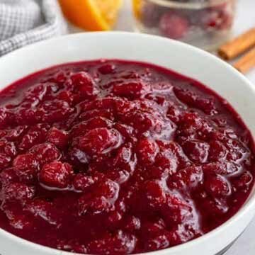 Instant Pot cranberry sauce recipe by Jessica Gavin