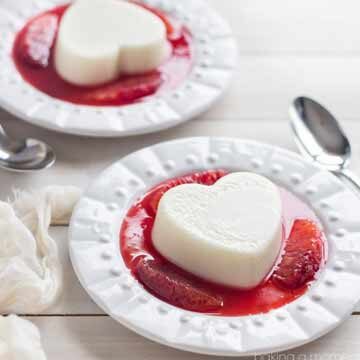 Coconut white chocolate panna cotta with blood orange recipe by Baking a Moment