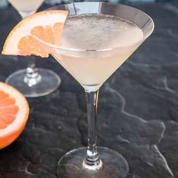 Grapefruit martini recipe by Plating Pixels