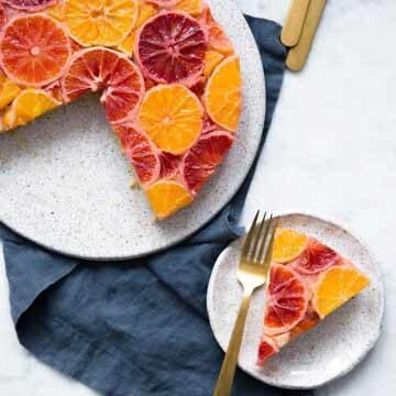 Upside down winter citrus cake by Broma Bakery