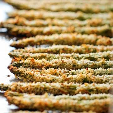 Baked asparagus fries recipe by Damn Delicious