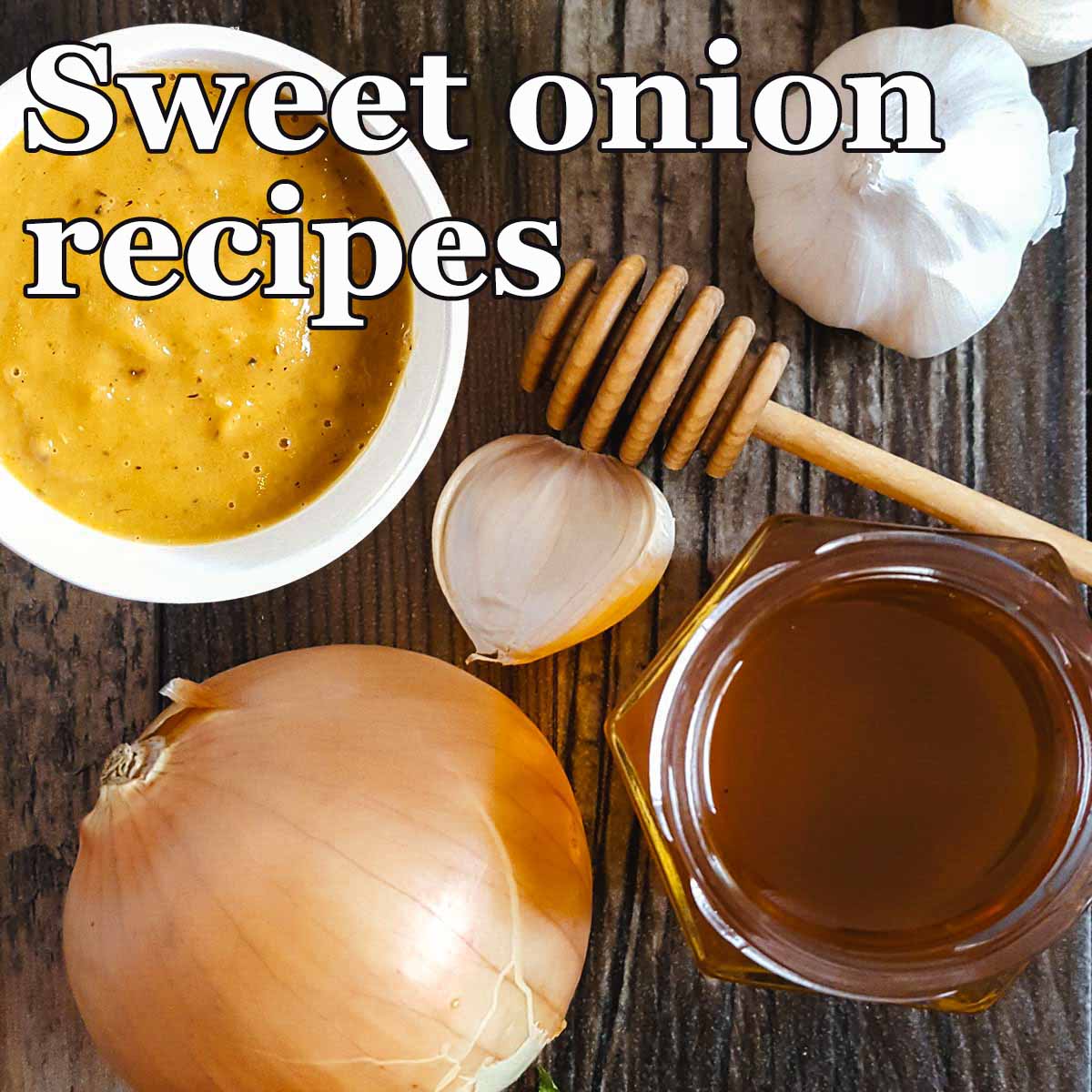 Sweet onion recipes for spring & summer