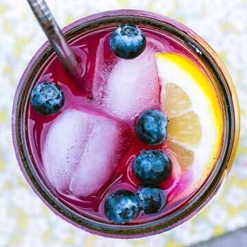 Blueberry lemonade recipe by The View from Great Island