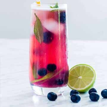 Blueberry mojito by Recipes from Pantry
