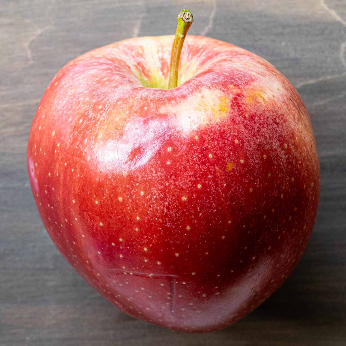 A Gala apple.