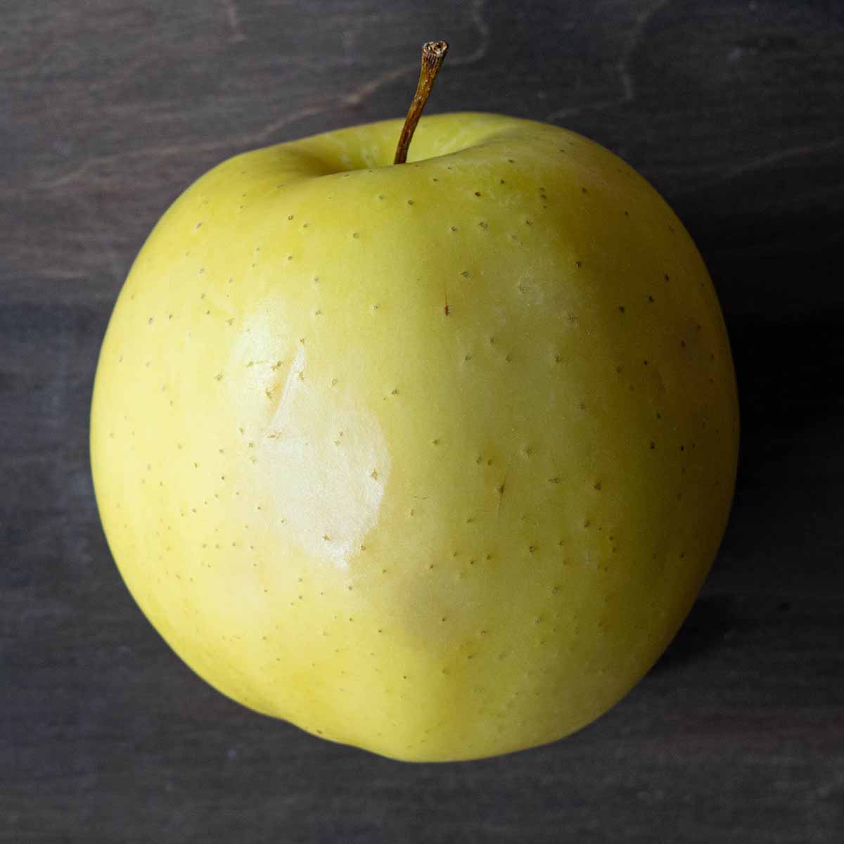 A Golden Delicious apple.