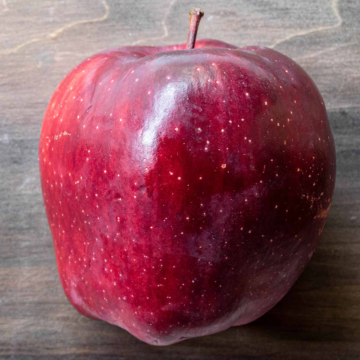 A Red Delicious apple.