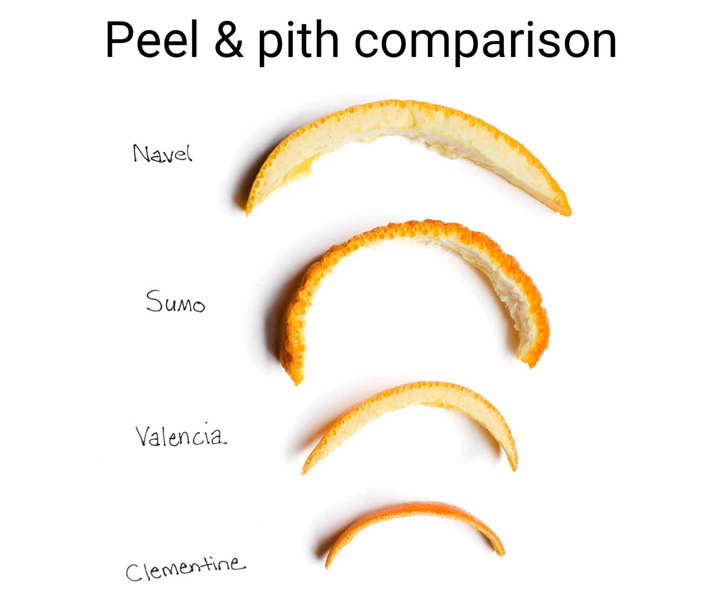 https://askthefoodgeek.com/wp-content/uploads/2023/01/Peel-pith-comparison-Sumo-Citrus-clementine-orange.jpg