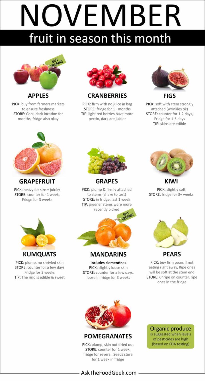 The practical produce guide November 2023