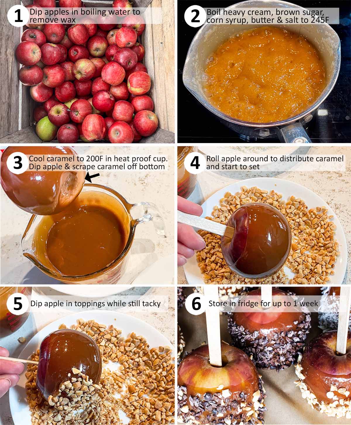 Easy Caramel Apples – Sugar Geek Show