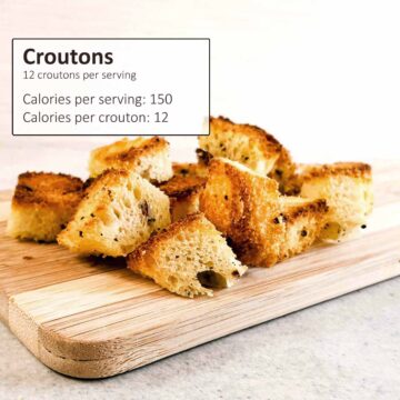 Caesar salad calories - a breakdown by ingredient