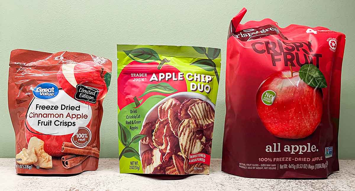 Adding more flavor to baked apple cider donuts with dried apples.