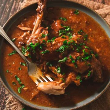 German rabbit stew by the Peasant's Daughter