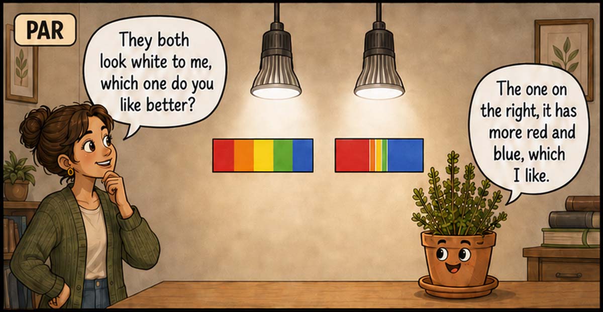 An illustration to explain PAR in simple terms.